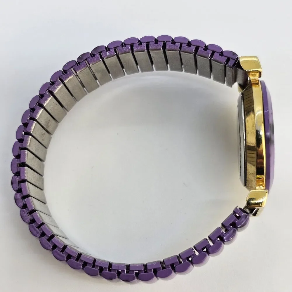 Lafayette Women's‎ Watch 27MM Cream Dial Purple Expandable Band 6